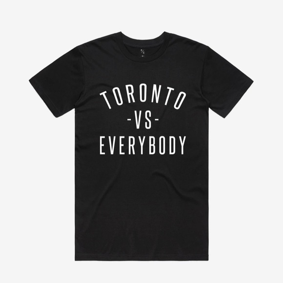 Peace Collective Tops - Peace Collective Toronto vs Everyone T-shirt